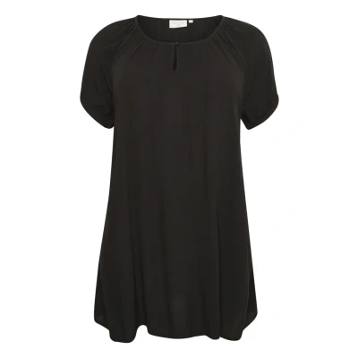 Bild av Kaffe Curve CAMI SS Tunika, Storlek: 44, Black deep
