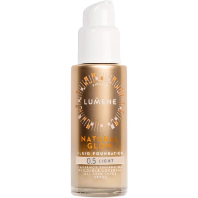 Bild av Lumene Natural Glow Fluid Foundation SPF20 0.5 Light 30 ml