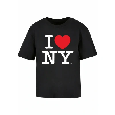 Bild av MERCHCODE T shirt för kvinnor, svart, S