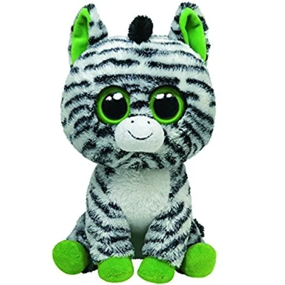 Bild av Ty 7136036 zig zag zebra beanie boos, 15 cm