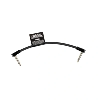 Bild av Ernie Ball Flex Patch kabel 6&quot; svart enkel