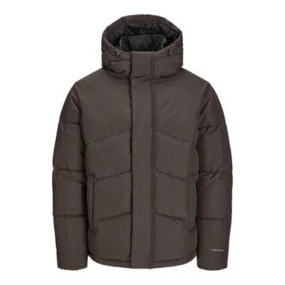 Bild av Jack &amp; Jones Jjworld Puffer Jacket Vinterjacka, Storlek: Large, Mulch