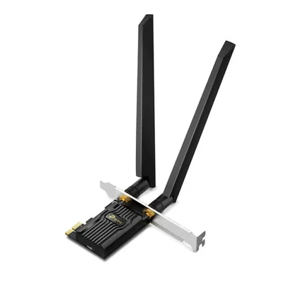 Bild av TP Link Archer TXE72E AXE5400 Wi Fi 6E Bluetooth 5.3 PCIe adapter (6 GHz 2 402 Mbps, 5 2402 2,4 GHz, 574 5.3, WPA3 krypteringsstandarder, hög Gain antenner)