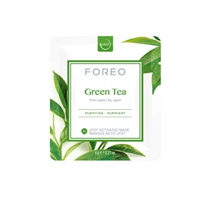 Bild av Foreo Green TEA UFO Activated Facial MASK FOR Blemishprone OILY Ansiktsmask, Storlek: One Size,