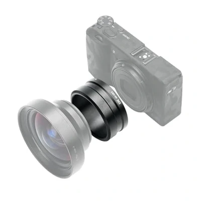 Bild av JJC Metalllinsfilter adapter ring kompatibel med RICOH GW 4 bred konverteringslins till GR III GR3 kamera, ersättning för GA 1 linsadapter
