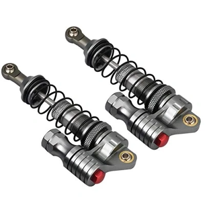 Bild av Dilwe RC Car Shock Absorber, 2 Pcs Metal Absorber Demper for SCX10 Axial D90 1/10 Scale Crawler Accessories