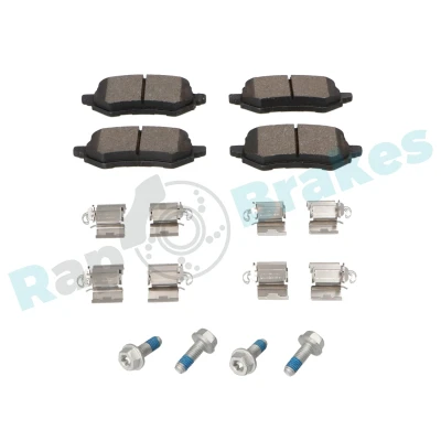 Bild av RAP BRAKES R P1708 Jeu de plaquettes frein Essieu arrière FORD: Puma SUV