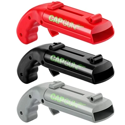 Bild av 3 Pack Cap Gun Beer Bottle Opener, Pistolflasköppnare, pistolflasköppnare rolig kastare för husfest, utomhusgrill, kreativt spel, gåva (3)