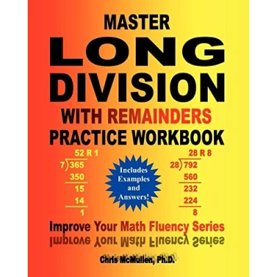 Bild av Master Long Division with Remainders Practice Workbook: (Includes Examples and Answers): 16