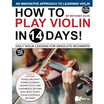 Bild av How to Play Violin in 14 Days: Daily Lessons for Absolute Beginners