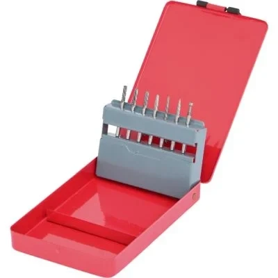 Bild av KS TOOLS 515.3207 Kit de fraises Métal dur Cassette en tôle d&#039;acier