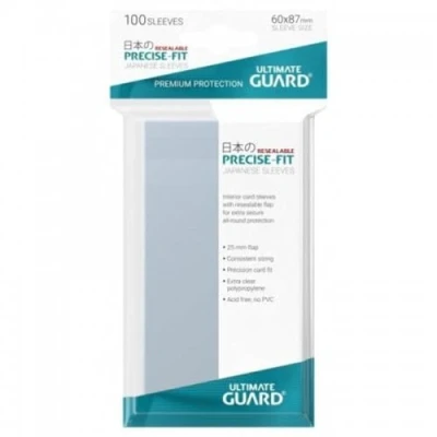 Bild av Ultimate Guard UGD010312 Precie Fit Sleeves återförslutbar, japansk storlek 100, transparent