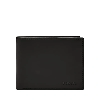 Bild av Fossil plånbok för män, Derrick RFID Läder Passcase, ML3771001, 11,43 cm L x 1,9 B 8,9 H