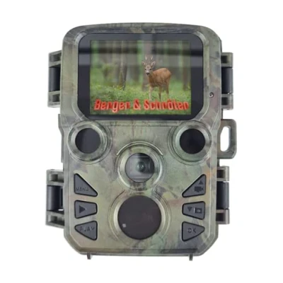 Bild av Berger &amp;amp Schröter Mini Game Camera 16 Megapixel Svart Lysdioder, Low Glow Time lapse videor Camouflage