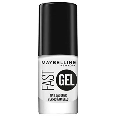 Bild av Maybelline New York Fast Gel Nagellack, Snabbtorkande nagellack Glansig geleffekt, håller upp till 10 dagar (med topplack), vegansk formel, färg: 1 topplack