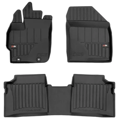 Bild av M MOTOS Bilgummimattor för Toyota Prius III 2009 2015 Förbättra din resekomfort med Anti Slip Mat Car 3D Golvmattor bilgolv i alla väder, skydd mot smuts