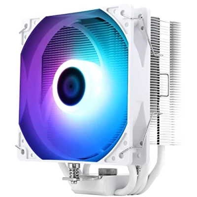 Bild av TR AssassinX120 SE vit ARGB CPU luftkylare, 4 värmerör, TL C12CW S PWM Quiet Fan kylare med FDB lager, för AMD AM4 AM5/Intel 1700/1150/1151/1200, PC