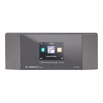 Bild av Albrecht DR463 Internetradio DAB adapter digital radio eftermontering för stereo system och radio, musikströmning via WLAN smartphone
