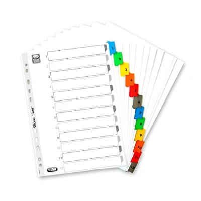 Bild av Elba 100204616 A4 170gsm Mylar index flerfärgad