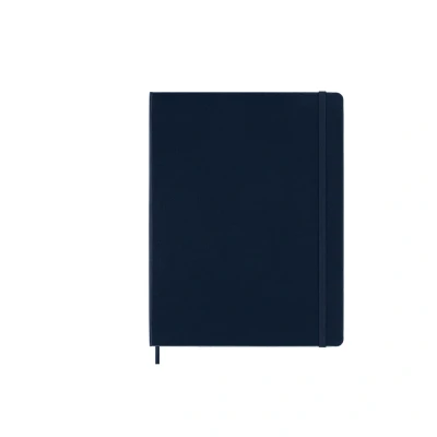 Bild av Moleskine Anteckningsbok XL Blankt Hårt Omslag Safirblå