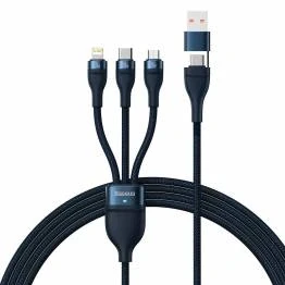 Bild av Baseus USB / C för Lightning, och Micro 100W Blå