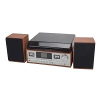 Bild av DENVER MRD 52 Retro music system LP CD FM DAB Bluetooth Light Wood