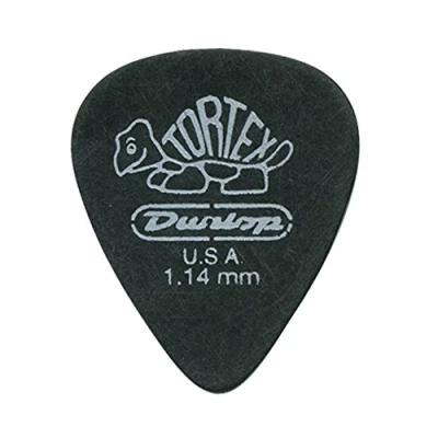 Bild av JIM DUNLOP plektrum Tortex pitch svart, 1,14 mm, 72 stycken