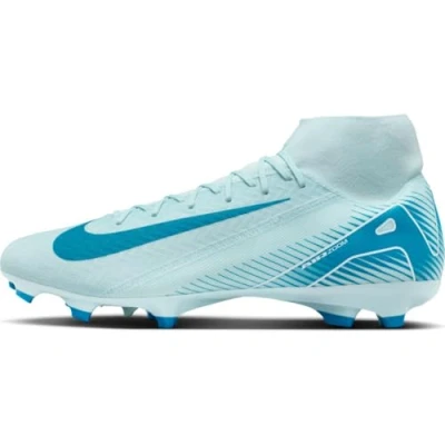 Bild av Nike Performance ZOOM Mercurial Superfly 10 Academy FG/MG Fotbollsskor fasta dobbar, Storlek: 44.5, Glacier blue/blue orbit Textil/syntet