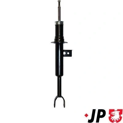 Bild av JP GROUP 1442103270 Amortisseur Essieu avant gauche Pression de gaz Système bitube Jambe suspension Goujon en haut BMW: 5 Berline