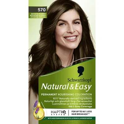 Bild av Schwarzkopf Natural &amp; Easy 570 Mellanbrun pcs 1