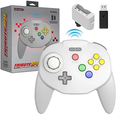 Bild av Retro bit N64 Trådlös handkontroll