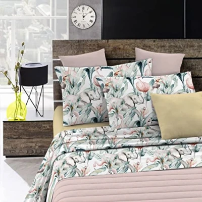 Bild av Italian Bed Linen Parure Påslakan Fashion, Mikrofiber, Denny, 2 rutor