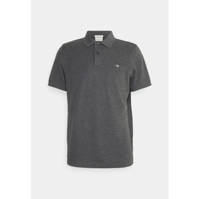 Bild av GANT REG Shield Piké, Storlek: 3XL, Antracit melange