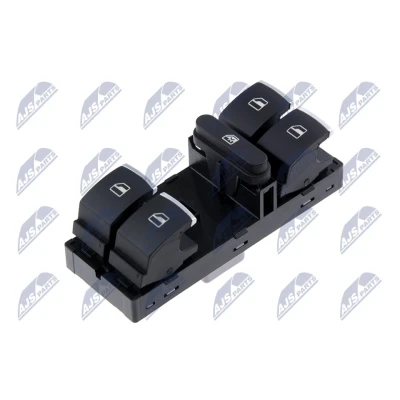 Bild av Brytare, fönsterhiss, Vänster fram, vw passat b7, b7 variant, cc b6, 3C8 959 857 XSH, 857, 857XSH