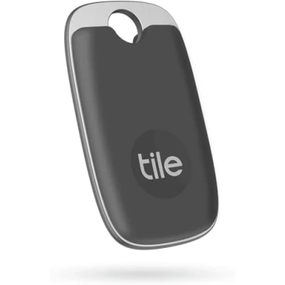 Bild av Tile Pro (2022) Högpresterande Bluetooth spårare, nyckelsökare och sökbricka för nycklar, väskor mycket annat, 1 Paket, 120 m räckvidd, inkl sökfunktion, iOS &amp; Android app, Grå