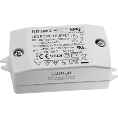 Bild av Self Electronics SLT6 500IL 4 LED drivrutin konstant ström 6 W 500 mA 3 12 V/DC montering på brandfarlig