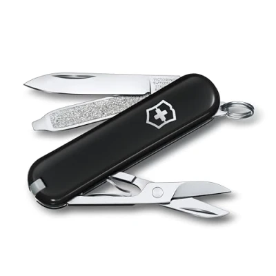 Bild av Victorinox, Schweizer Taschenmesser, Classic SD, Multitool, 7 Funktionen, Klinge, klein, Nagelfeile, Schraubendreher 2.5 mm