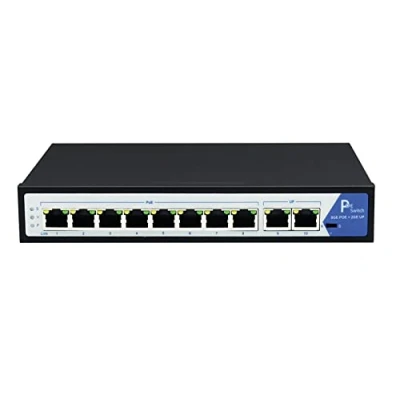 Bild av VALUE PoE Gigabit Ethernet switch, 8 2 portar