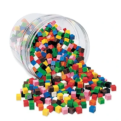 Bild av Learning Resources Centimeter Kuber 1000 Stycken Uppsättning