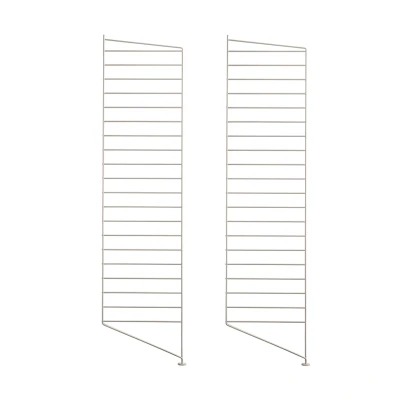 Bild av String Furniture Floor Panels 115 Hyllsystem Beige 2 Pack 115x30 cm