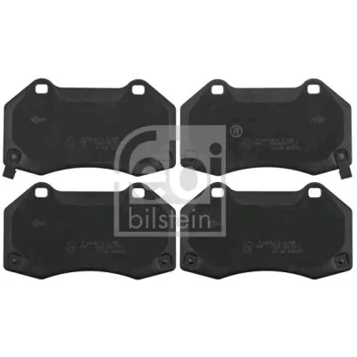 Bild av FEBI BILSTEIN 116223 Jeu de plaquettes frein Essieu avant avec indicateur d&#039;usure OPEL: Corsa D 3/5 portes, E VAUXHALL: Mk4