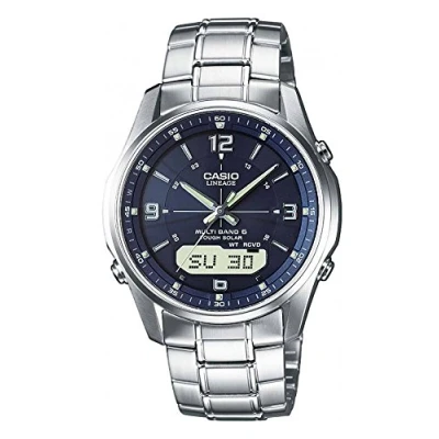 Bild av Casio herr analog klocka med stålrem LCW M100DSE 2AER