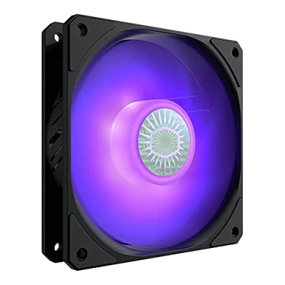 Bild av Cooler Master SickleFlow 120 RGB chassi och kylfläkt moderkortskompatibel Vita Air Balance blad, 62 CFM, 2,5 mmH2O, 8 till 27 dBA