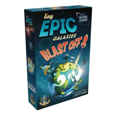 Bild av Asmodee Gamelyn Games Tiny Epic: Galaxies Blast Off! Familjespel Tärningsspel 2 4 spelare Från 9+ år 30+ minuter Tyska
