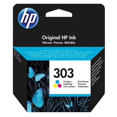 Bild av HP T6N01AE 303 Original Bläckpatron, Trefärgad, Enkelförpackning