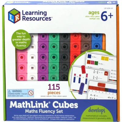 Bild av Learning Resources MathLink® Cubes Maths Fluen