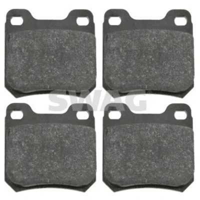 Bild av SWAG 40 91 6155 Jeu de plaquettes frein Essieu arrière contact signal d&#039;usure exclu SAAB: 9 3 3/5 portes, 5 Break, Berline