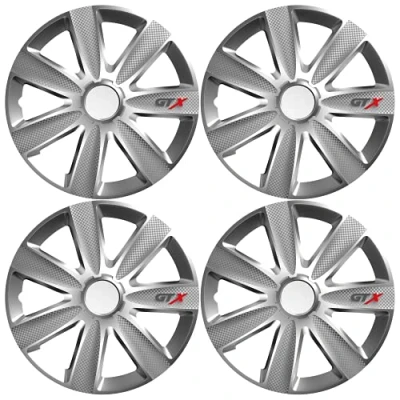 Bild av Sakura GTXCARBON15 Fälgar set med 4 universell passform, GTX Carbon, 15 tum