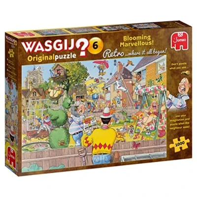 Bild av Jumbo Wasgij Retro Original Pussel för barn, Storlek: One Size, Multicoloured