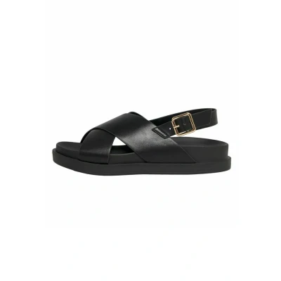 Bild av ONLY Dam Onlmimmie 2 Pu Slingback Sandal Flat, Svart, 43 EU